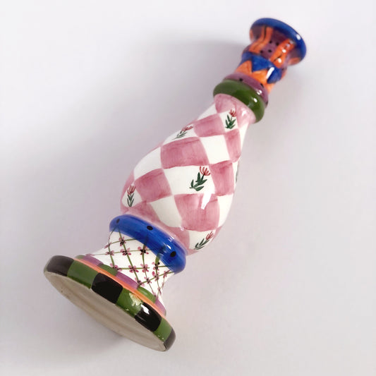 Hand Painted Candlestick Holder
